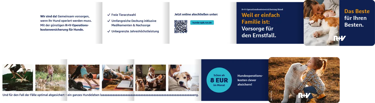 R+V Operationskostenversicherung Hund