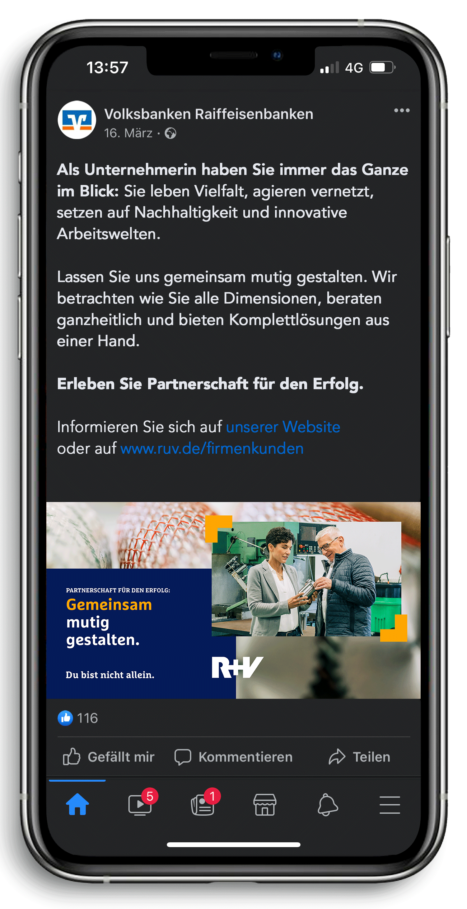 R+V PfdE_Unternehmerinnen