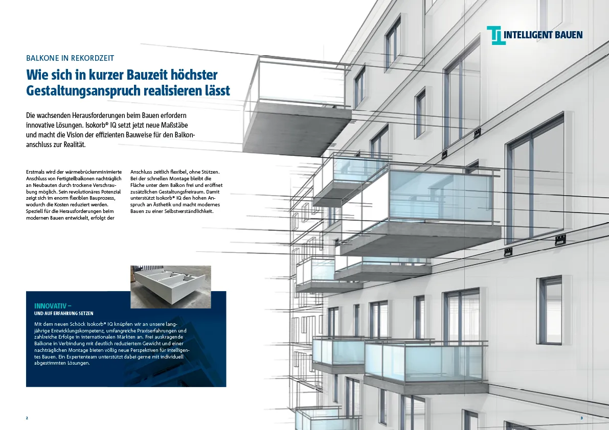 Schöck Themenkampagne Intelligent Bauen®