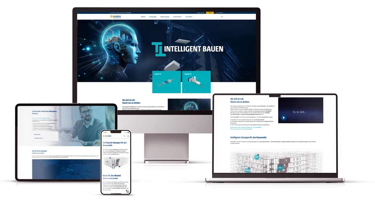 Schöck Themenkampagne Intelligent Bauen®